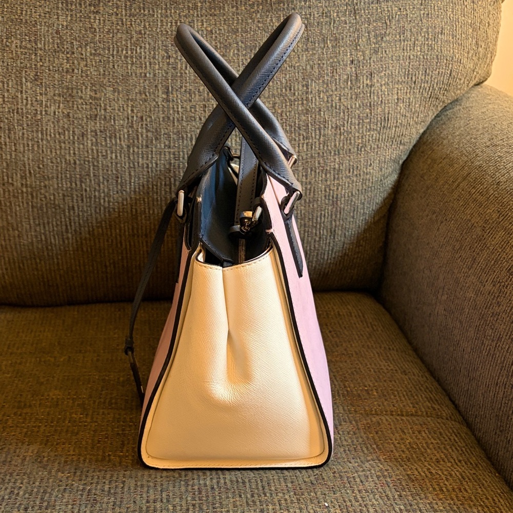 Kate Spade Periwinkle and Navy Cameron Medium Satchel - Picture 7 of 7